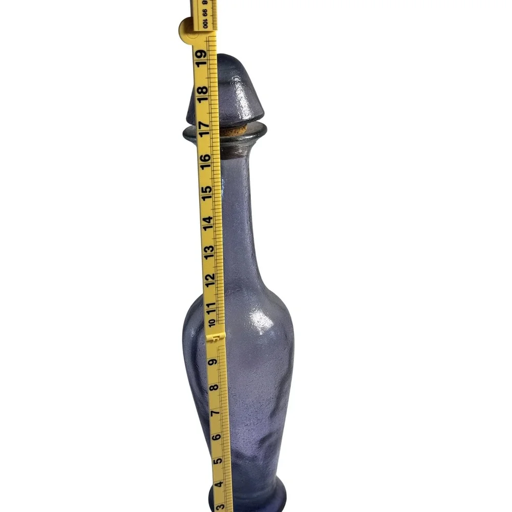 Amethyst Purple‎ Decanter Genie Bottle 19